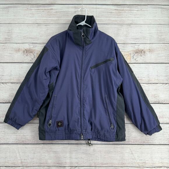 Vintage Columbia Convert Sherpa Lined Jacket Women's Size Small‎ Purple/Black - Picture 1 of 16